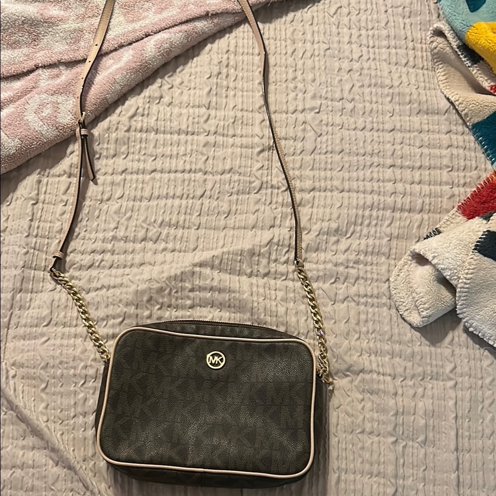 Michael Kors Brown Classic Crossbody Bag